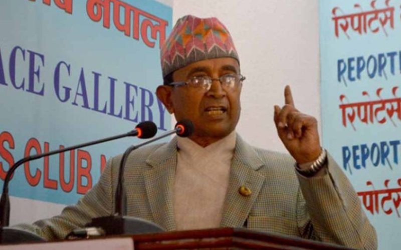 राप्रपाले संशोधनको विपक्षमा मतदान गर्छ : दिलनाथ गिरी