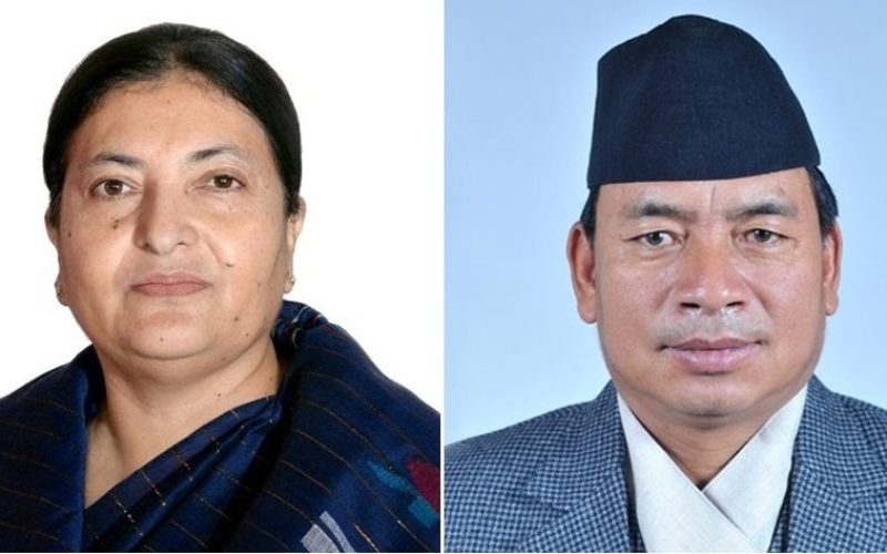 जनमत सर्वेक्षण – राष्ट्रपतिमा विद्या भण्डारी र उपराष्ट्रपतिमा नन्दबहादुर पुन कै निरन्तरता पाउने अनौपचारिक टुंगो लागिसकेको भन्ने कुरामा तपाईको धारणा के छ ?
