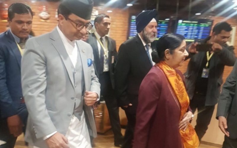 वर्तमान समयमा भारतीय विदेशमन्त्री सुष्मा स्वराजको नेपाल भ्रमण हुनुलाई तपाई के भन्नुहुन्छ ?