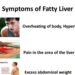 symptoms of fatty liver